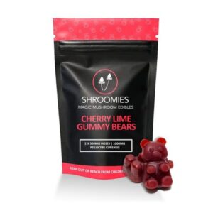 BUY SHROOMIES CHERRY LIME GUMMY BEARS – 1000MG IN USA,CANADA & EUROPE ONLINE